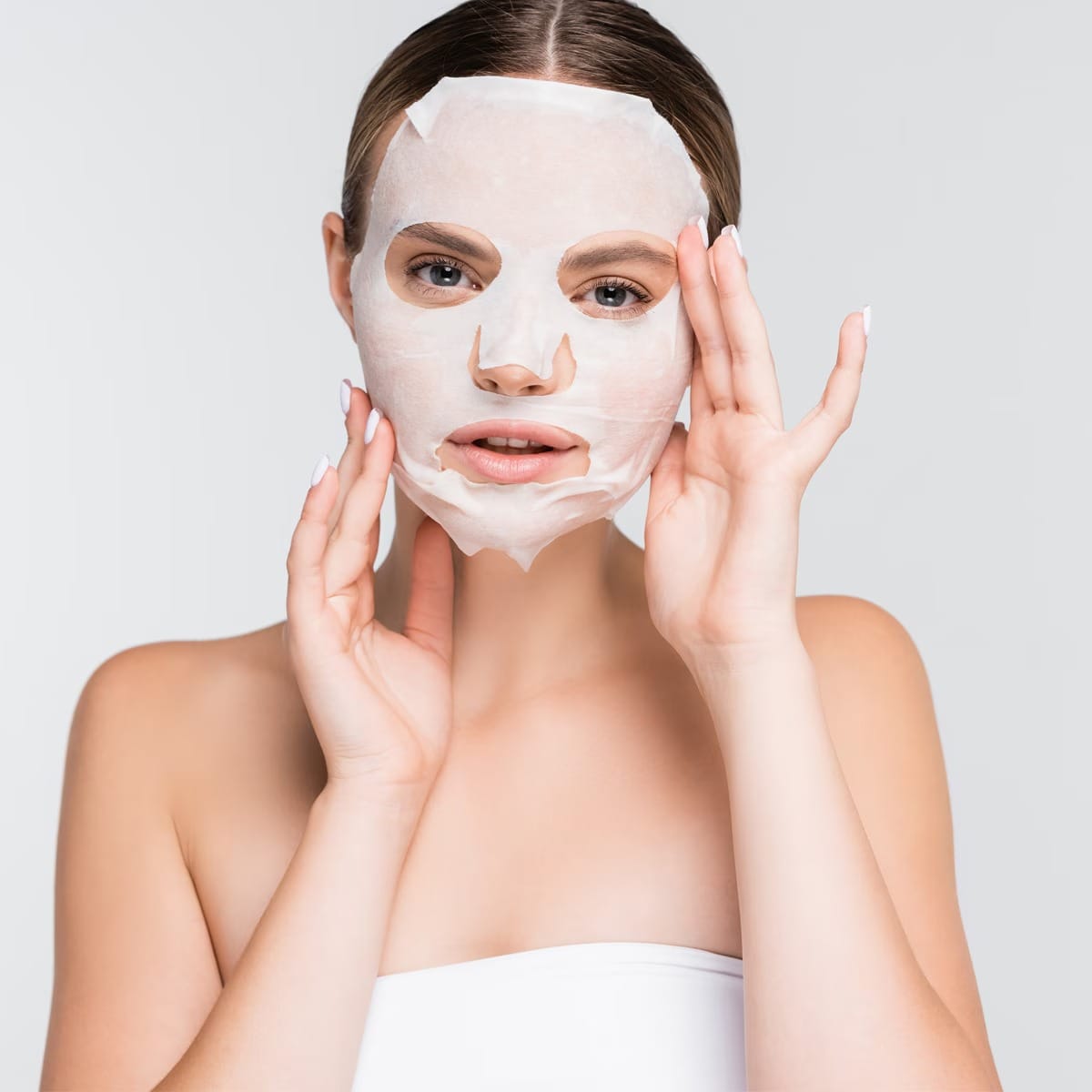 10عکس باکیفیت از ماسک زیبایی Beauty Mask برای چاپ روی انواع پرده