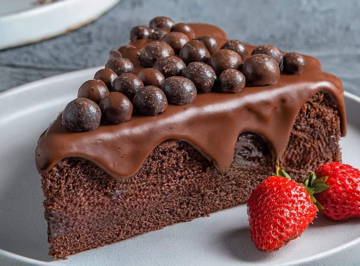 10عکس باکیفیت و عالی از کیک شکلاتی Chocolate Cake برای چاپ روی انواع پرده