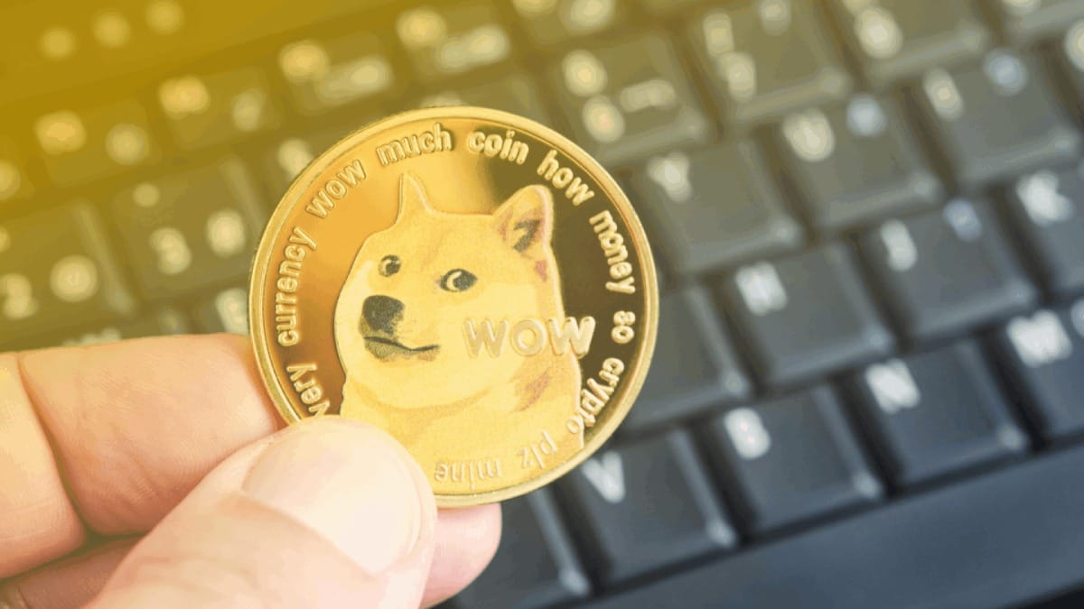 10عکس با کیفیت از نماد دوج کوین Dogecoin برای چاپ روی انواع پرده