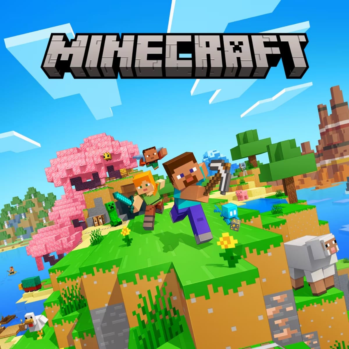 10عکس باکیفیت از بازی ماینکرفت Minecraft برای چاپ روی انواع پرده