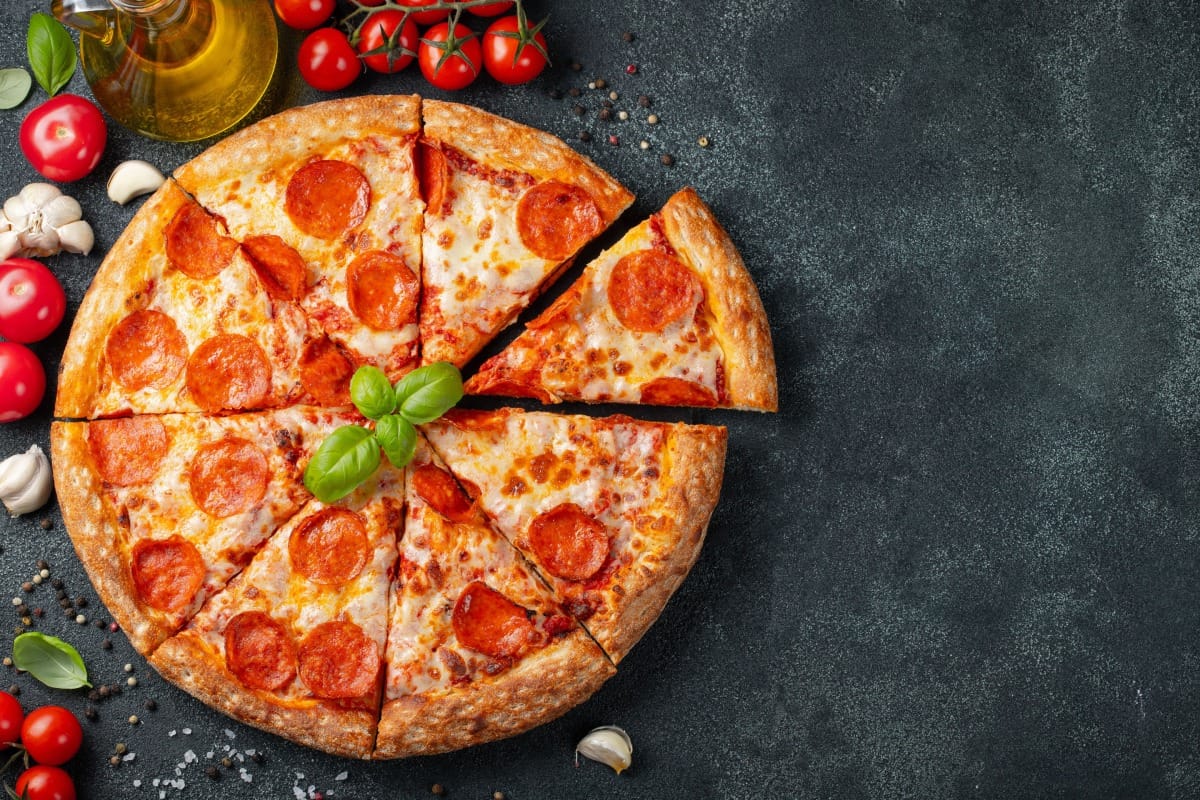 10عکس باکیفیت از پیتزا Pizza برای چاپ روی انواع پرده