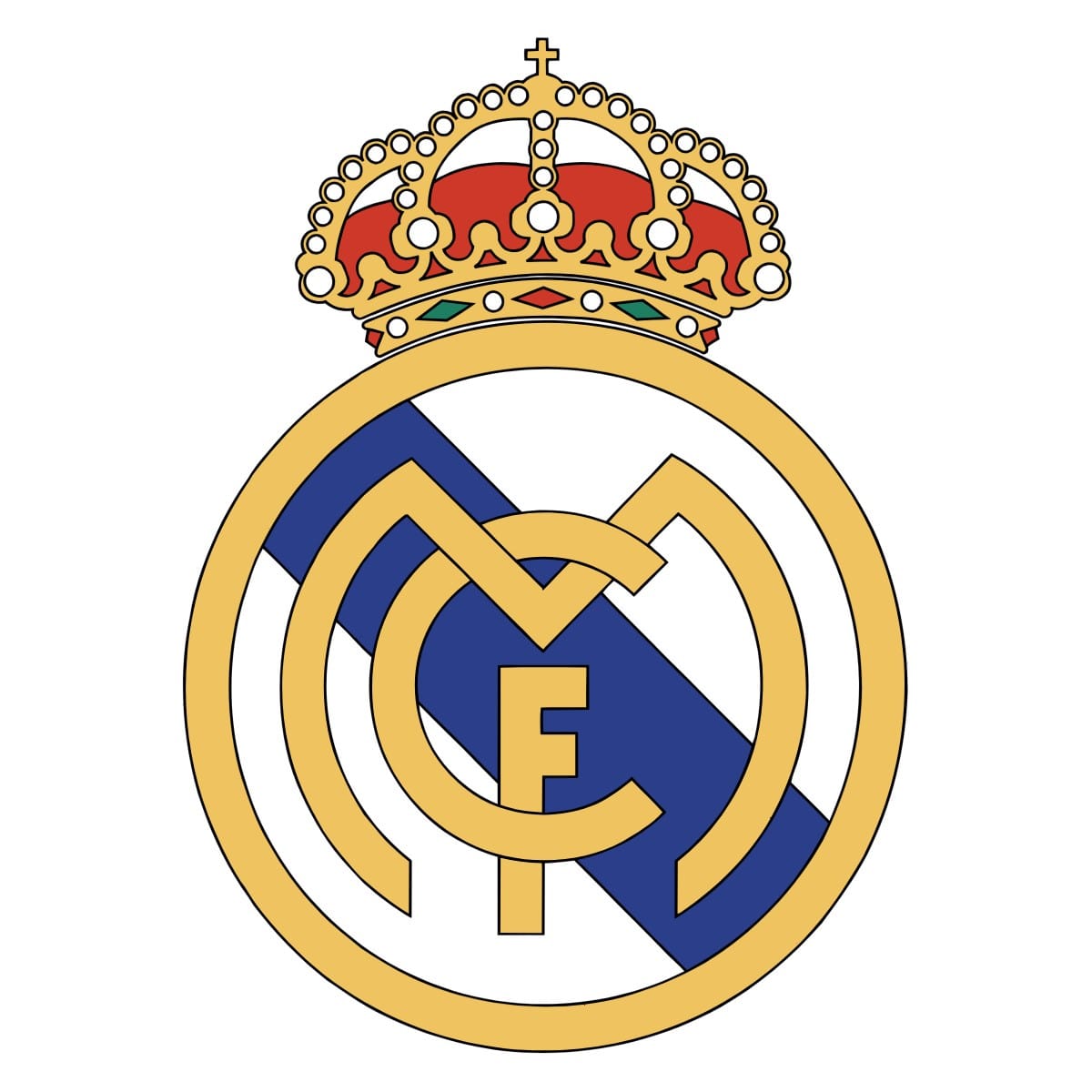 10عکس ترند لوگو باشگاه رئال مادرید Real-Madrid برای چاپ روی پرده