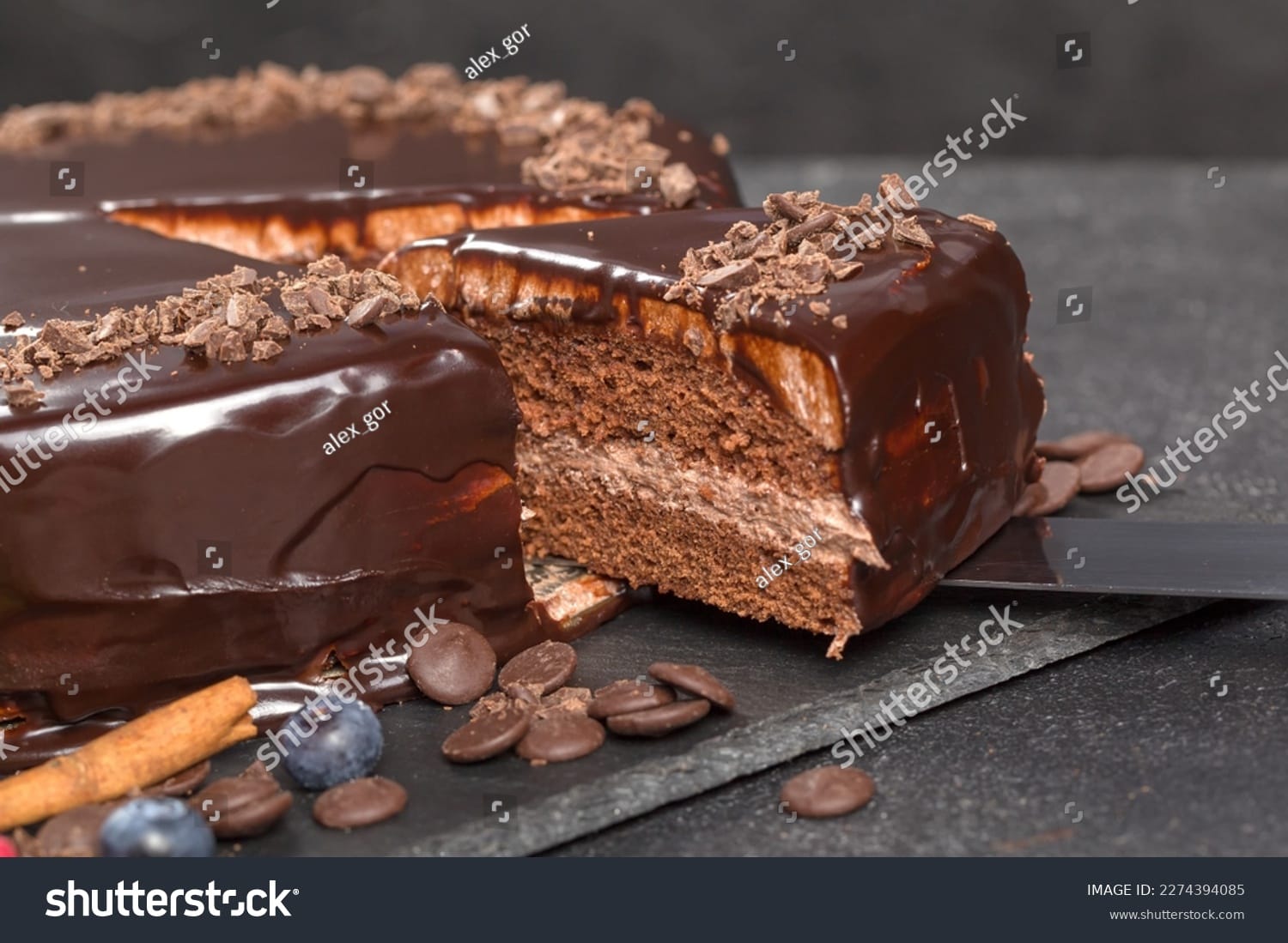 کیک شکلاتی Chocolate Cake - کد 2274394085