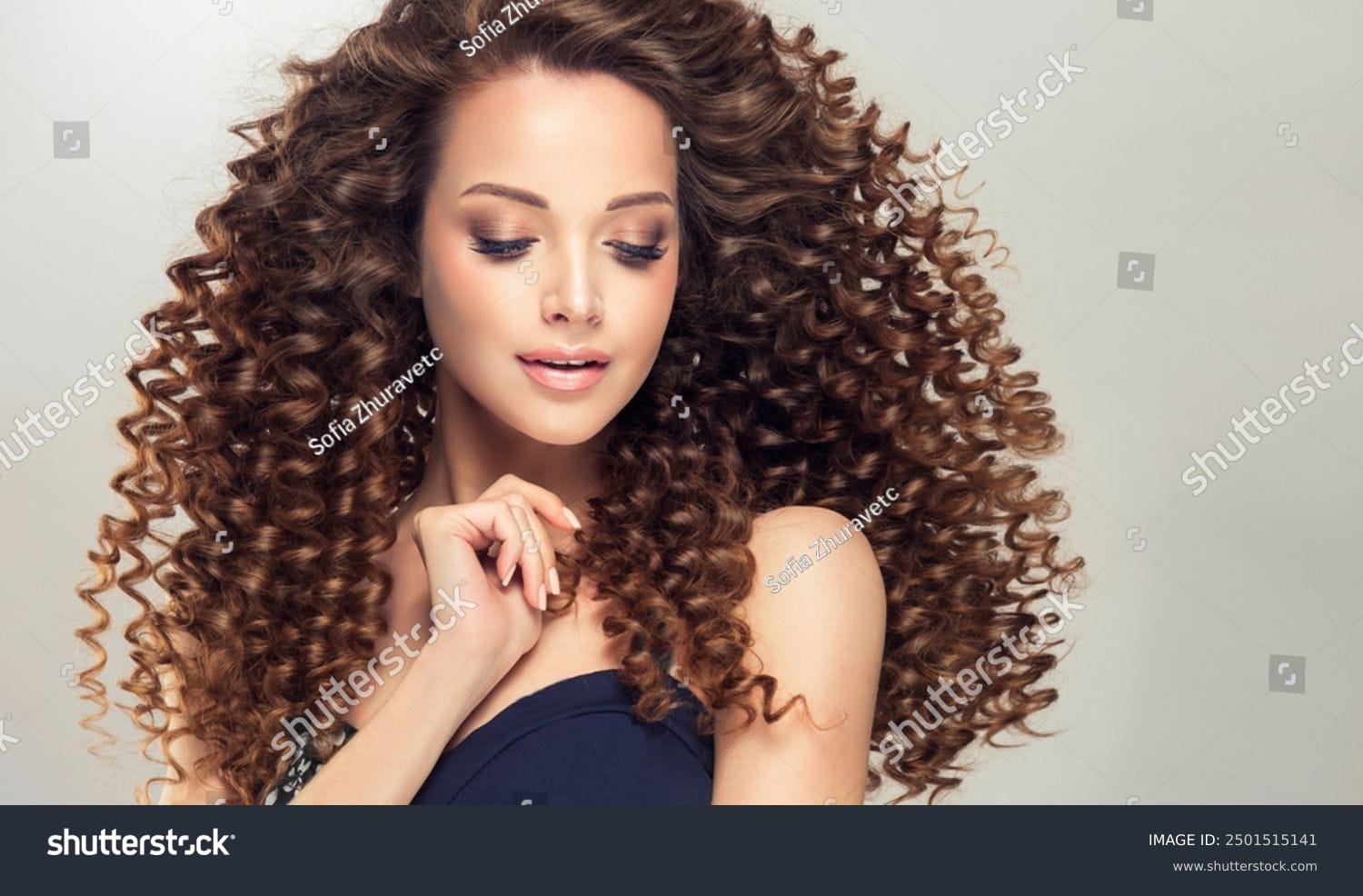 موی فر Curly Hair - کد 2501515141