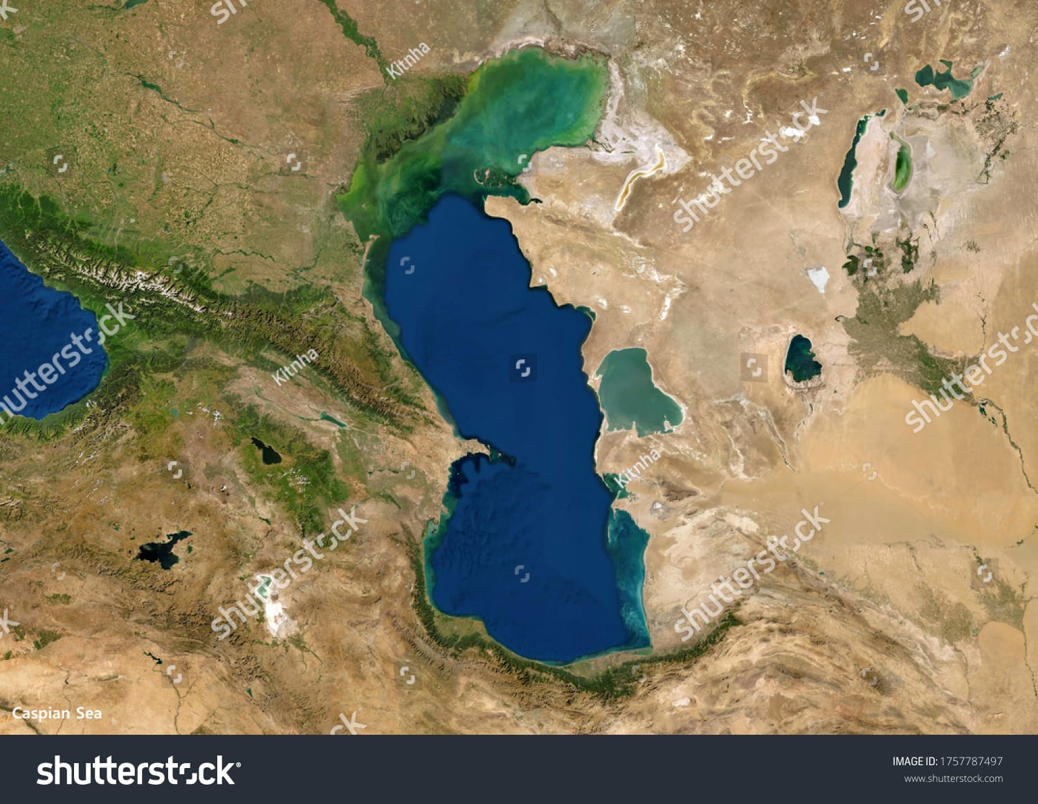 دریای خزر Caspian Sea - کد 1757787497