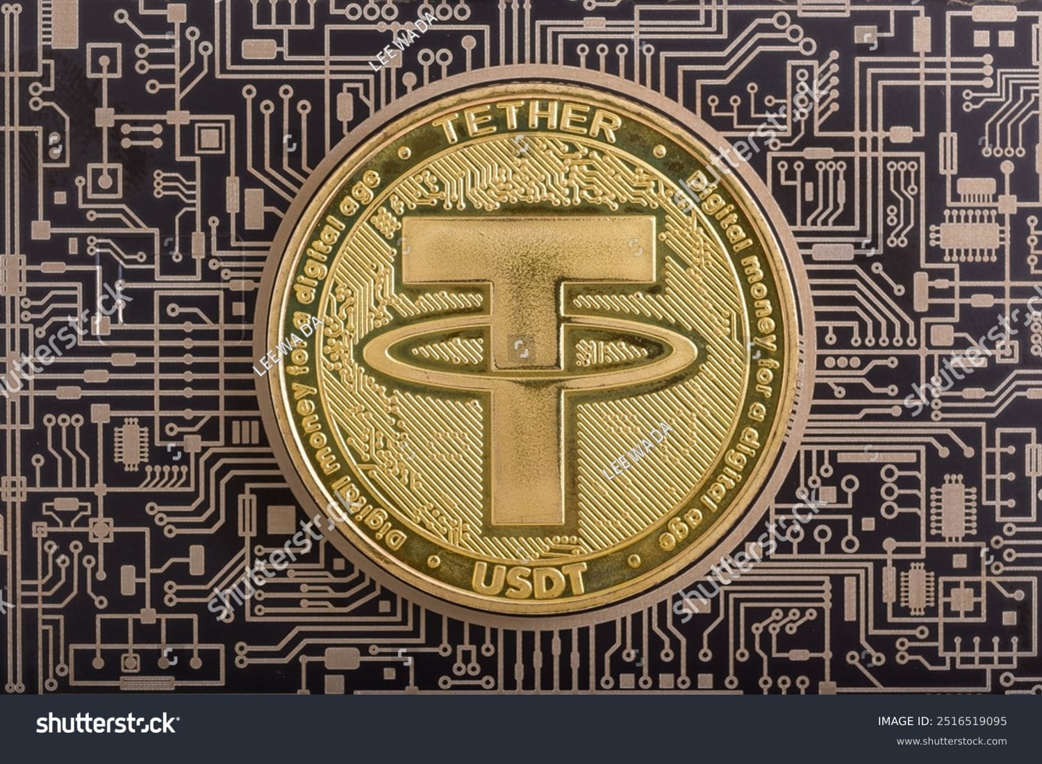 لوگو تتر Tether - کد 2516519095