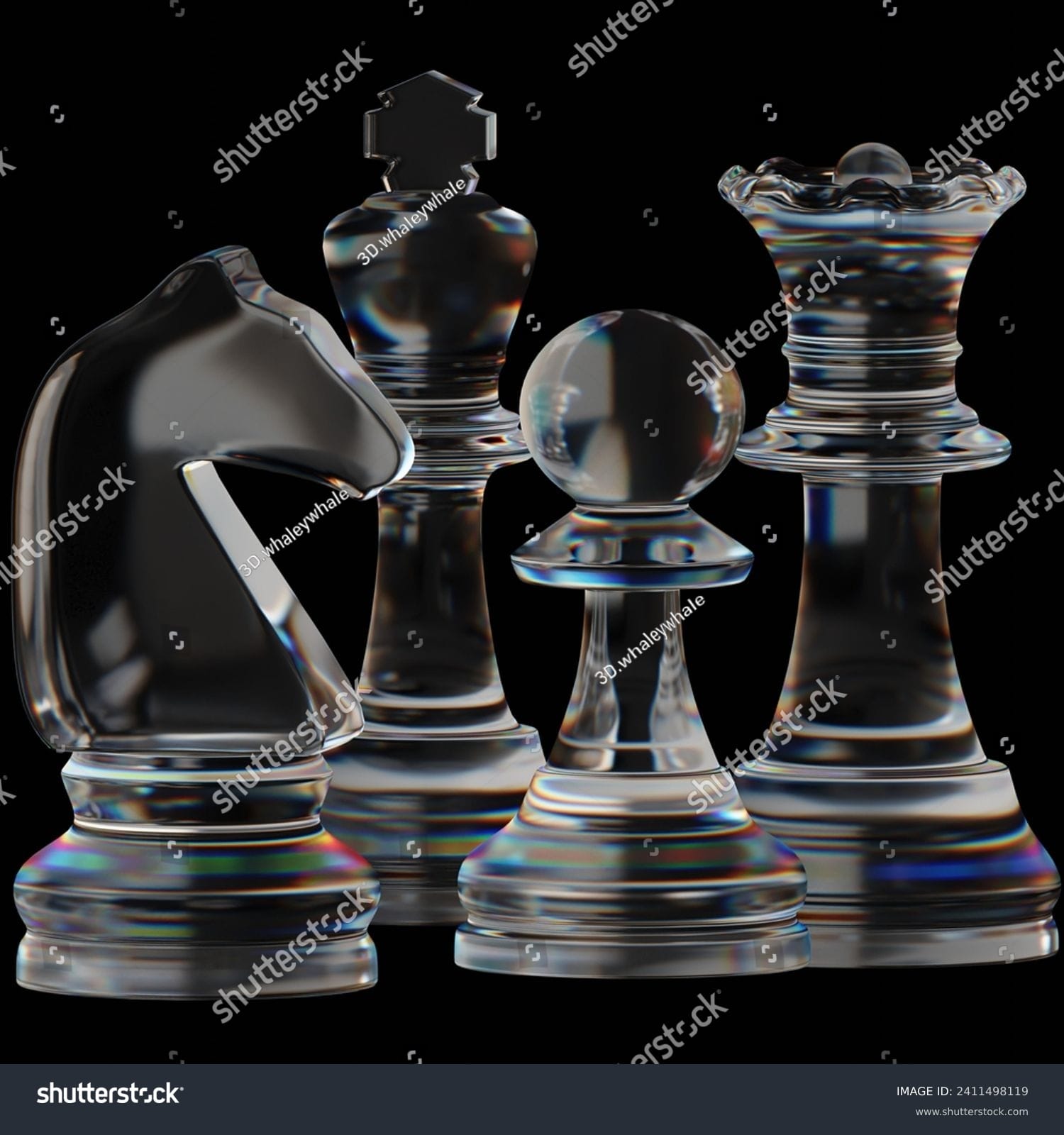 مهره های شطرنج Chess Pieces - کد 2411498119