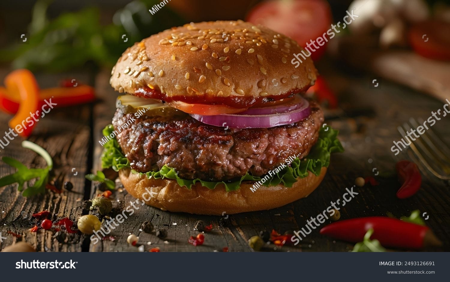 همبرگر Hamburger - کد 2493126691