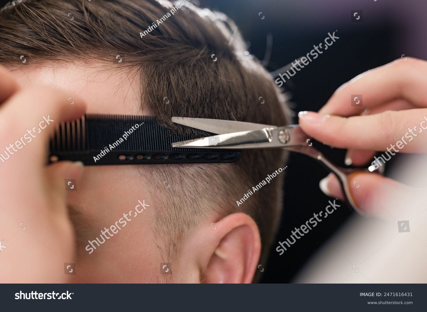 کوتاه کردن مو Haircut - کد 2471616431