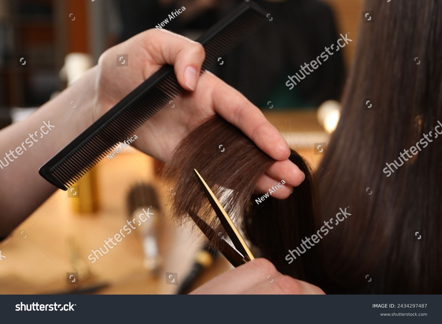 کوتاه کردن مو Haircut - کد 2434297487