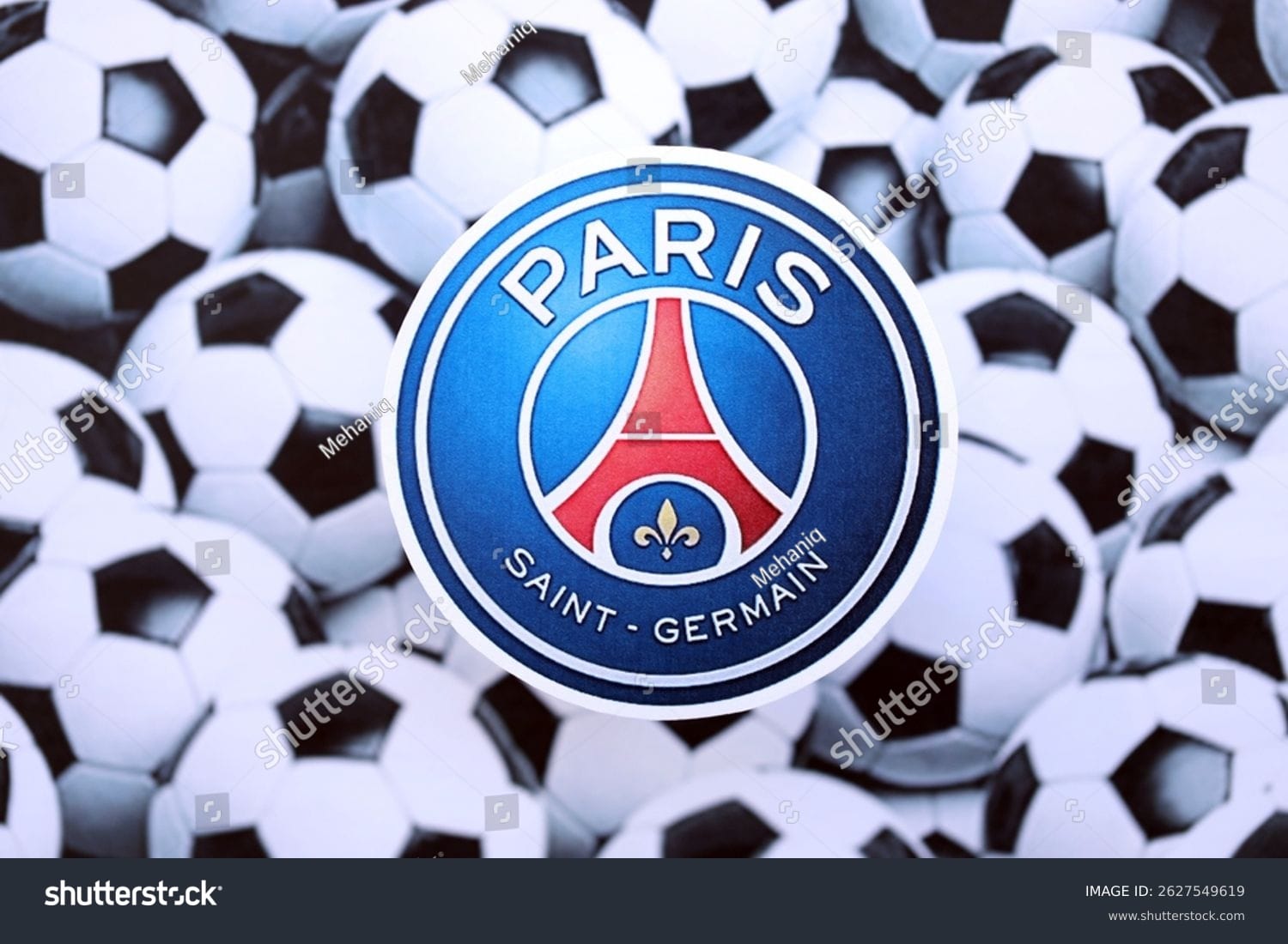 لوگو باشگاه پاریسن ژرمن PSG - کد 2627549619
