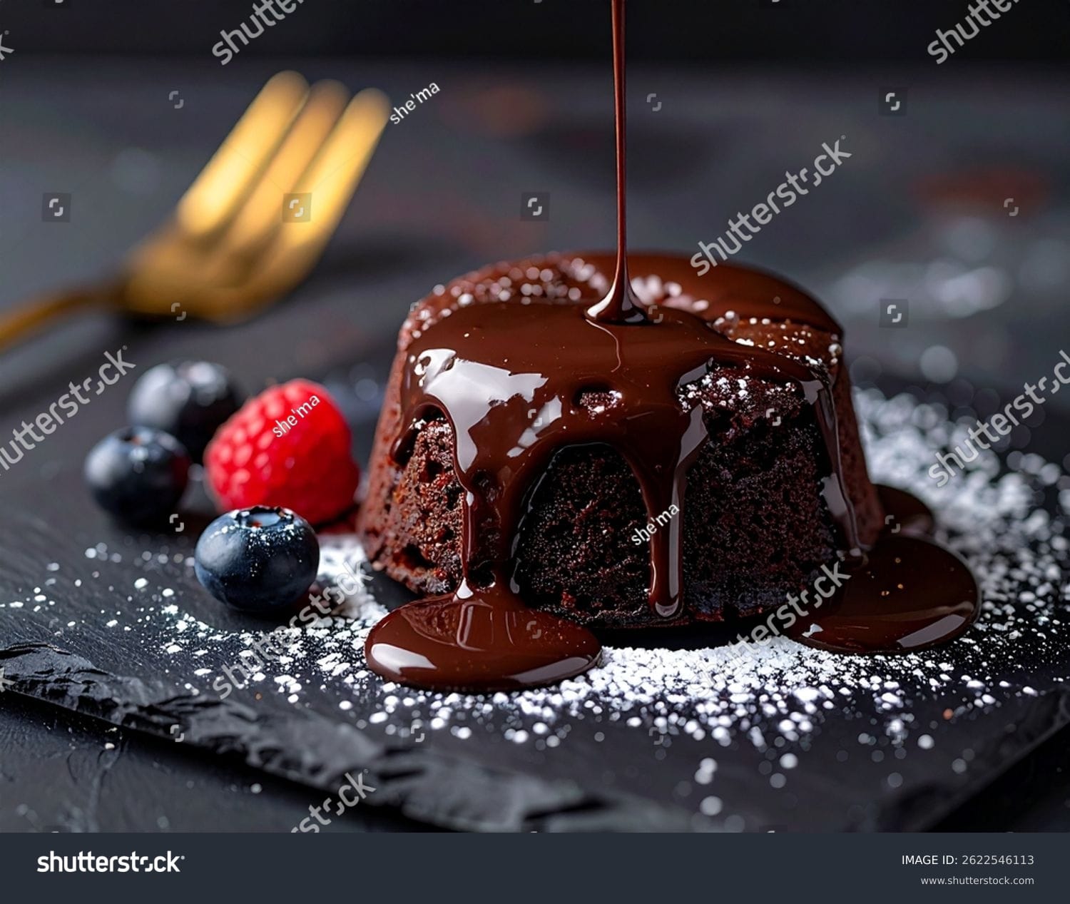 کیک شکلاتی Chocolate Cake - کد 2622546113
