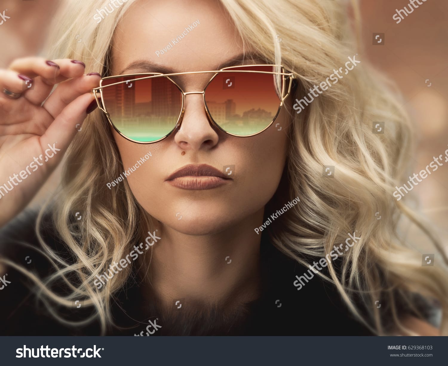 فشن مدل عینک آفتابی Sunglasses Fashion Model - کد 629368103