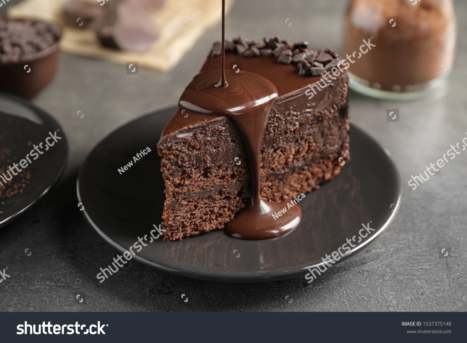 کیک شکلاتی Chocolate Cake - کد 1537375148