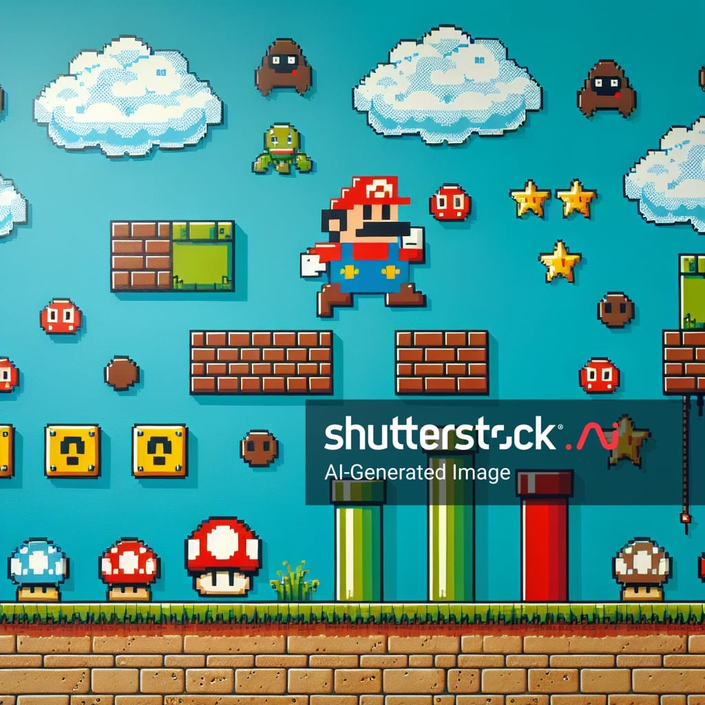 سوپر ماریو Super Mario - کد 2468211093