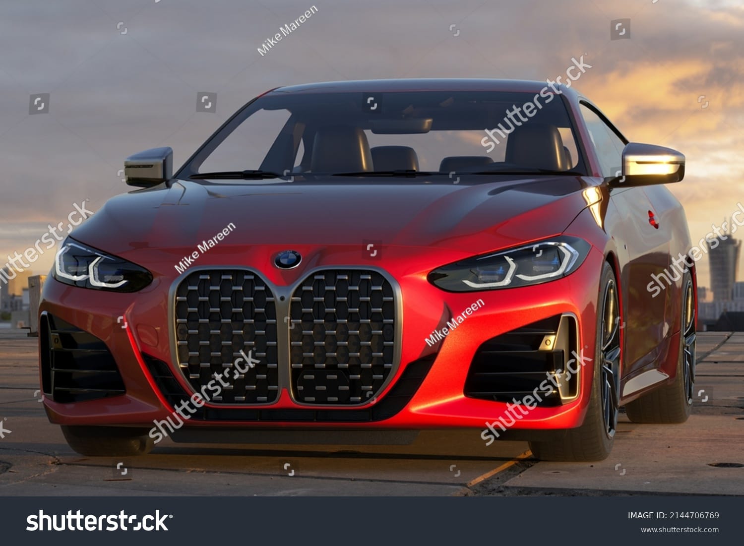ماشین ب ام و ام4 BMW M4 - کد 2144706769