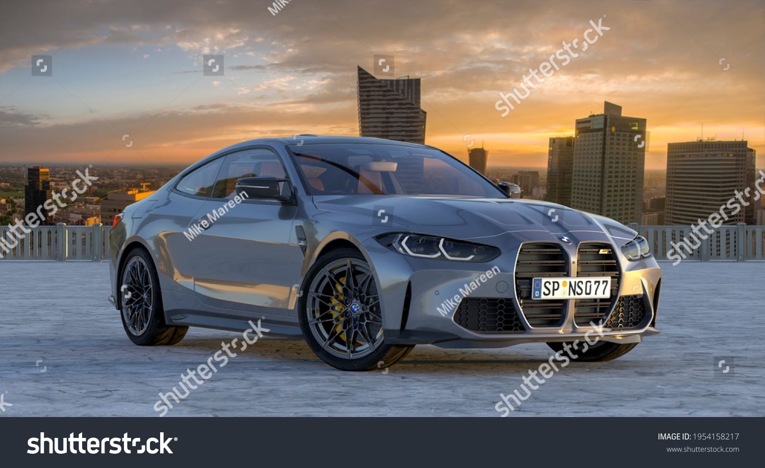 ماشین ب ام و ام4 BMW M4 - کد 1954158217
