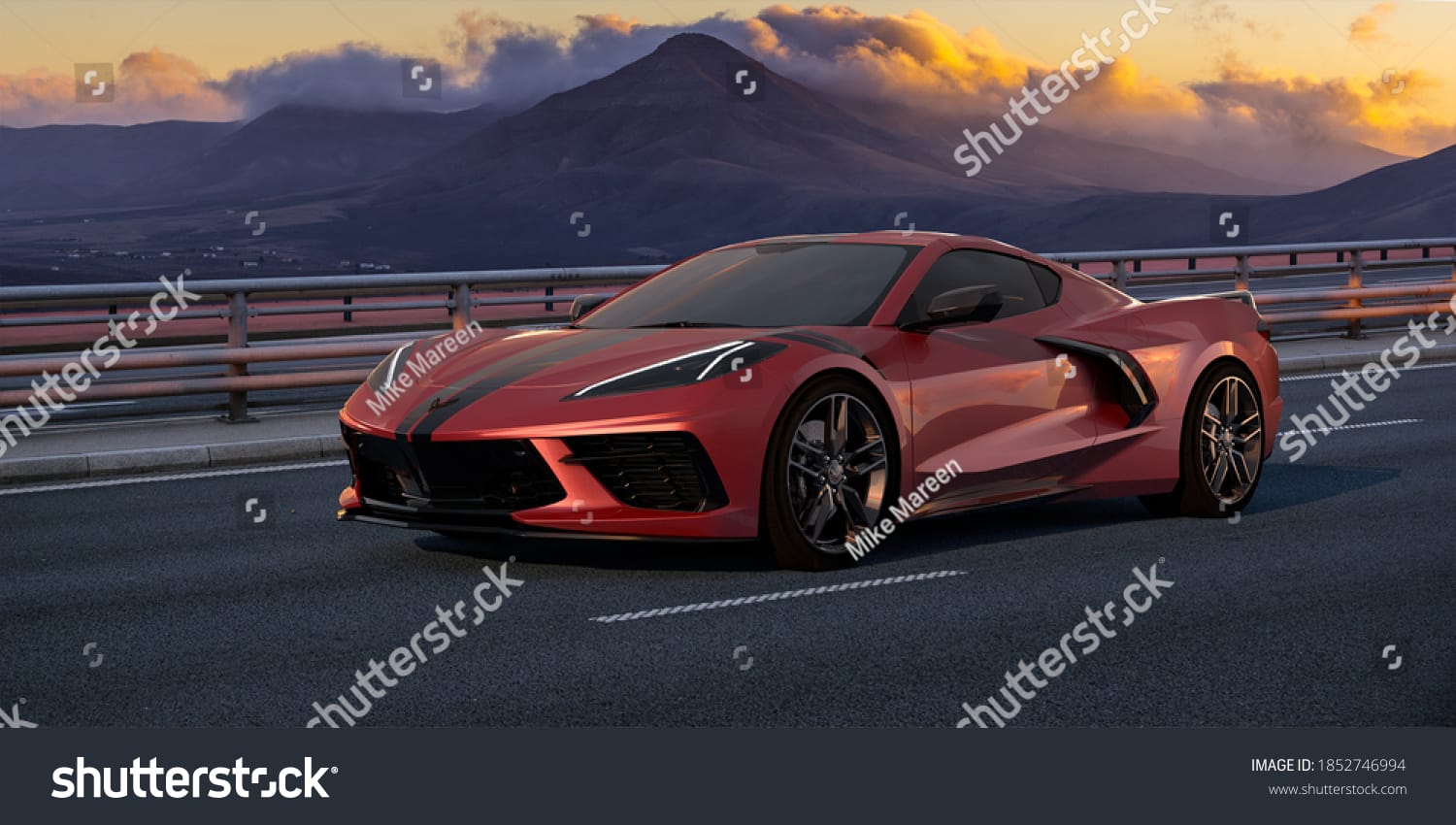 شورولت کوروت Chevrolet Corvette - کد 1852746994