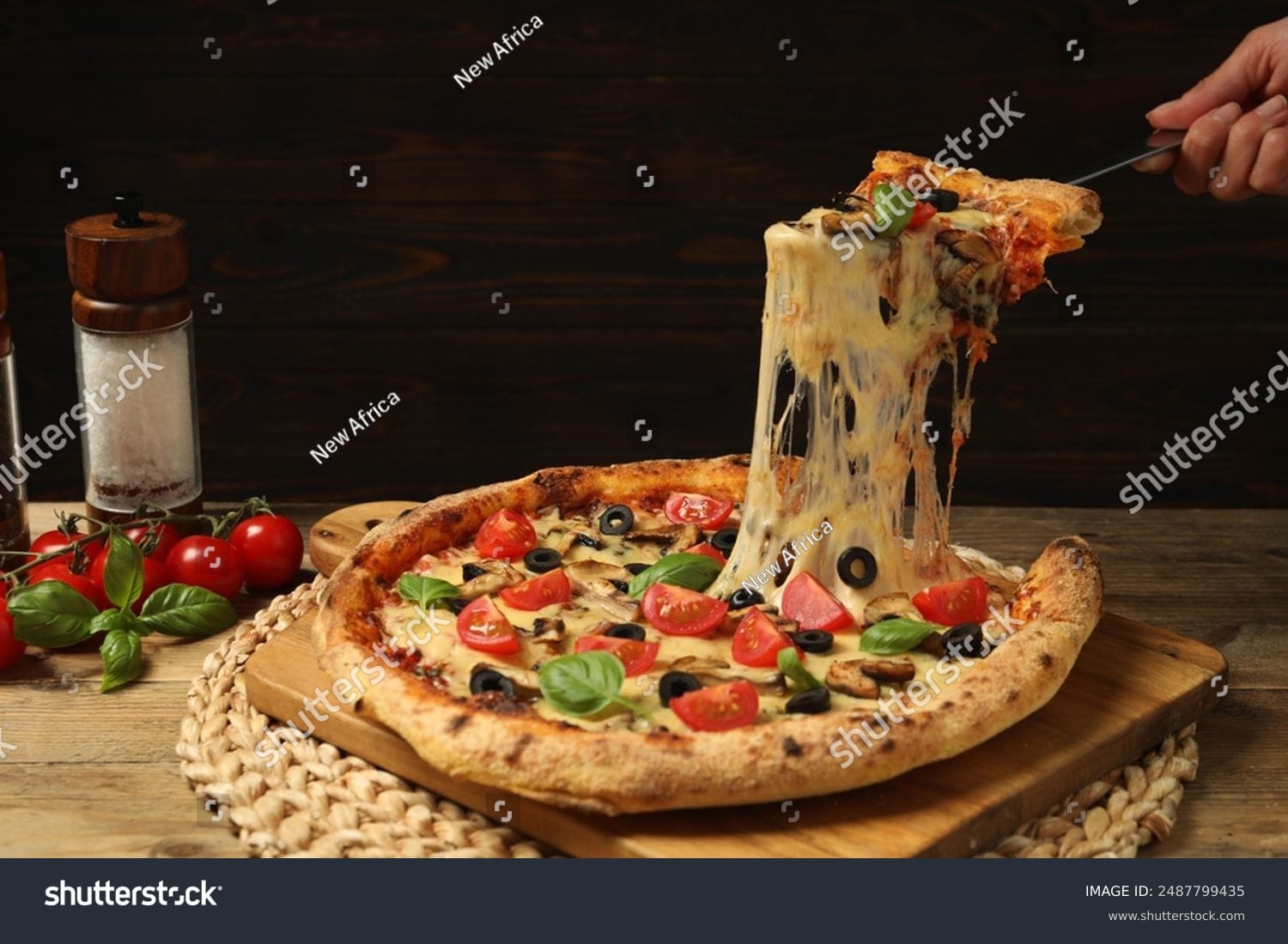 پیتزا Pizza - کد 2487799435