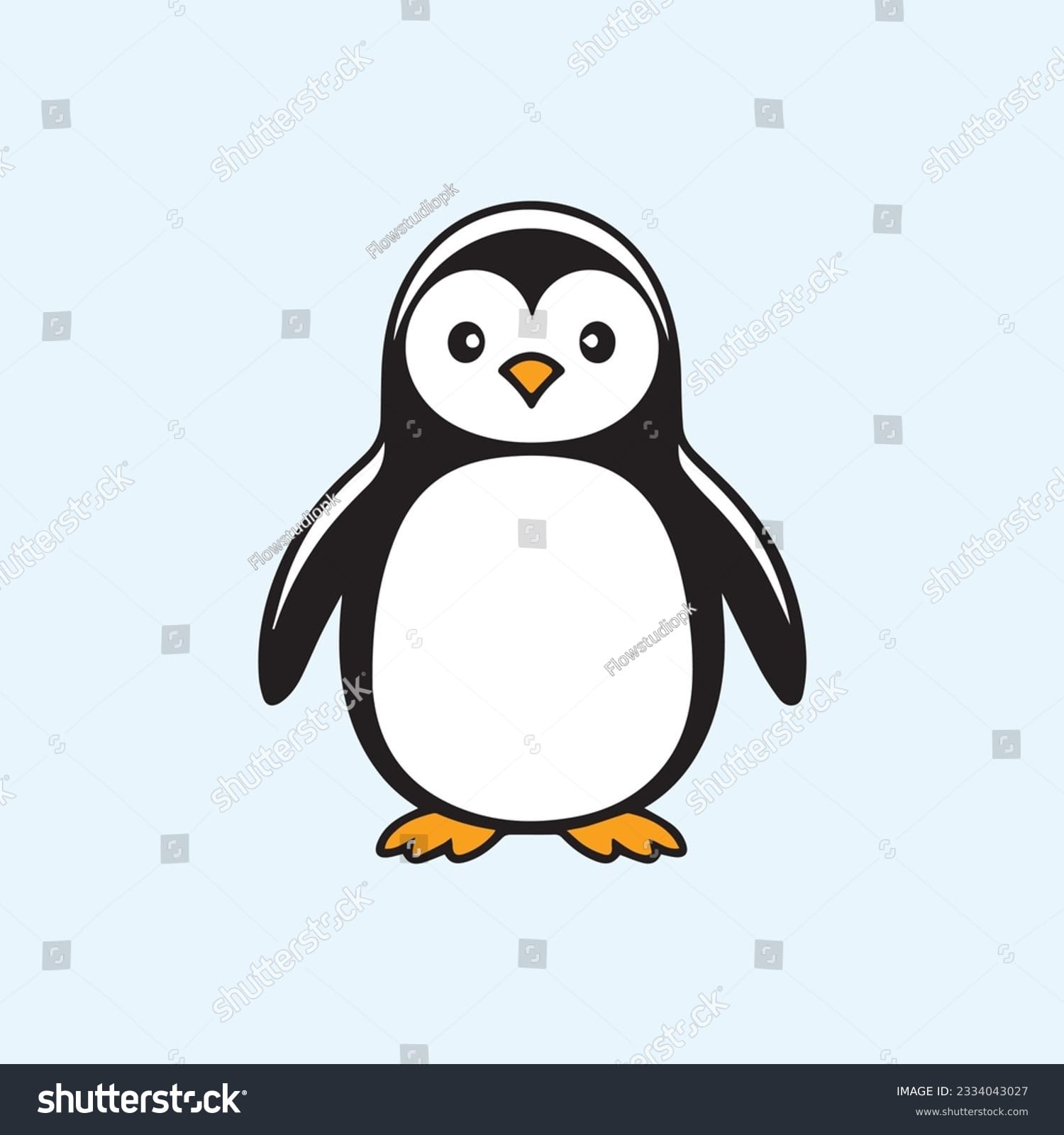 کارتون پنگوئن Pinguin Cartoon - کد 2334043027