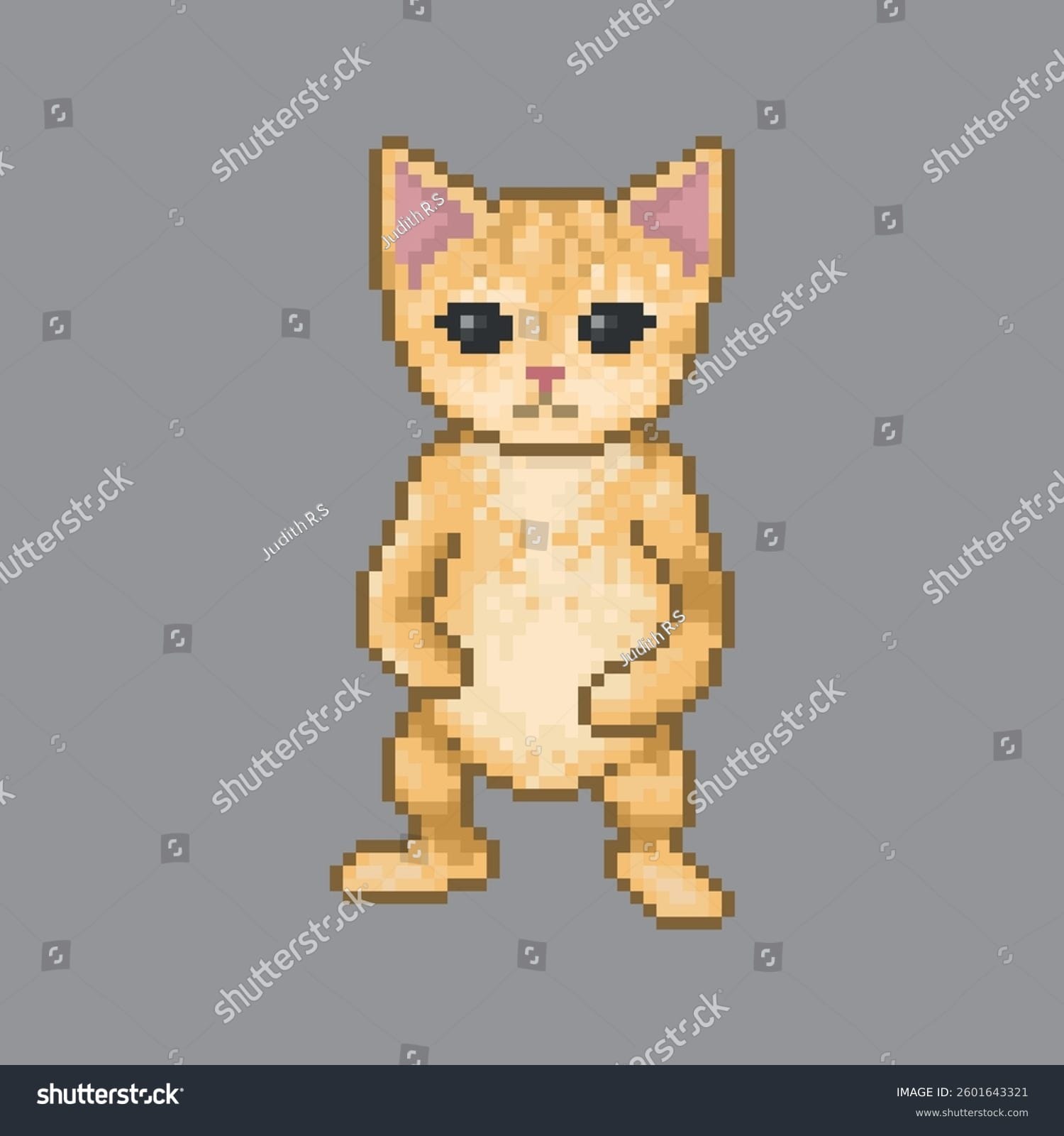 پیکسل کت Pixel Cat - کد 2601643321