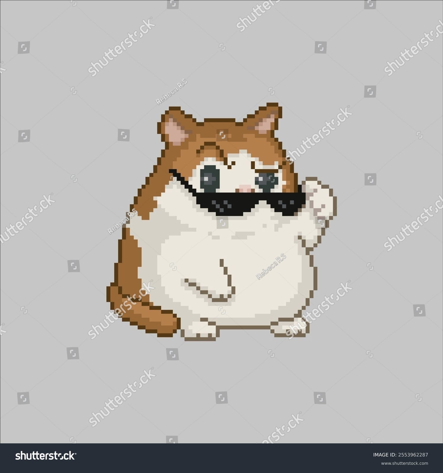 پیکسل کت Pixel Cat - کد 2159535415