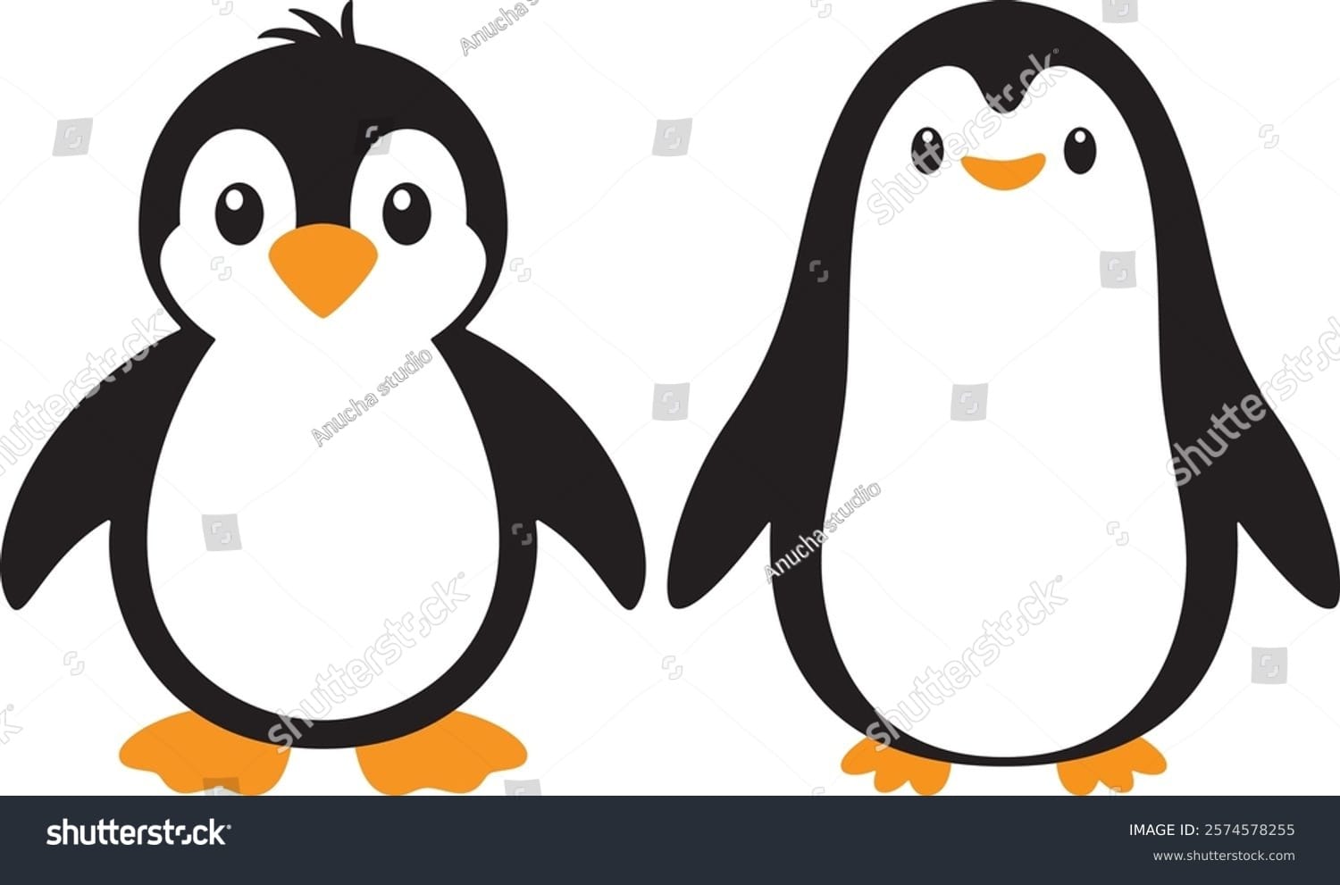کارتون پنگوئن Pinguin Cartoon - کد 2574578255