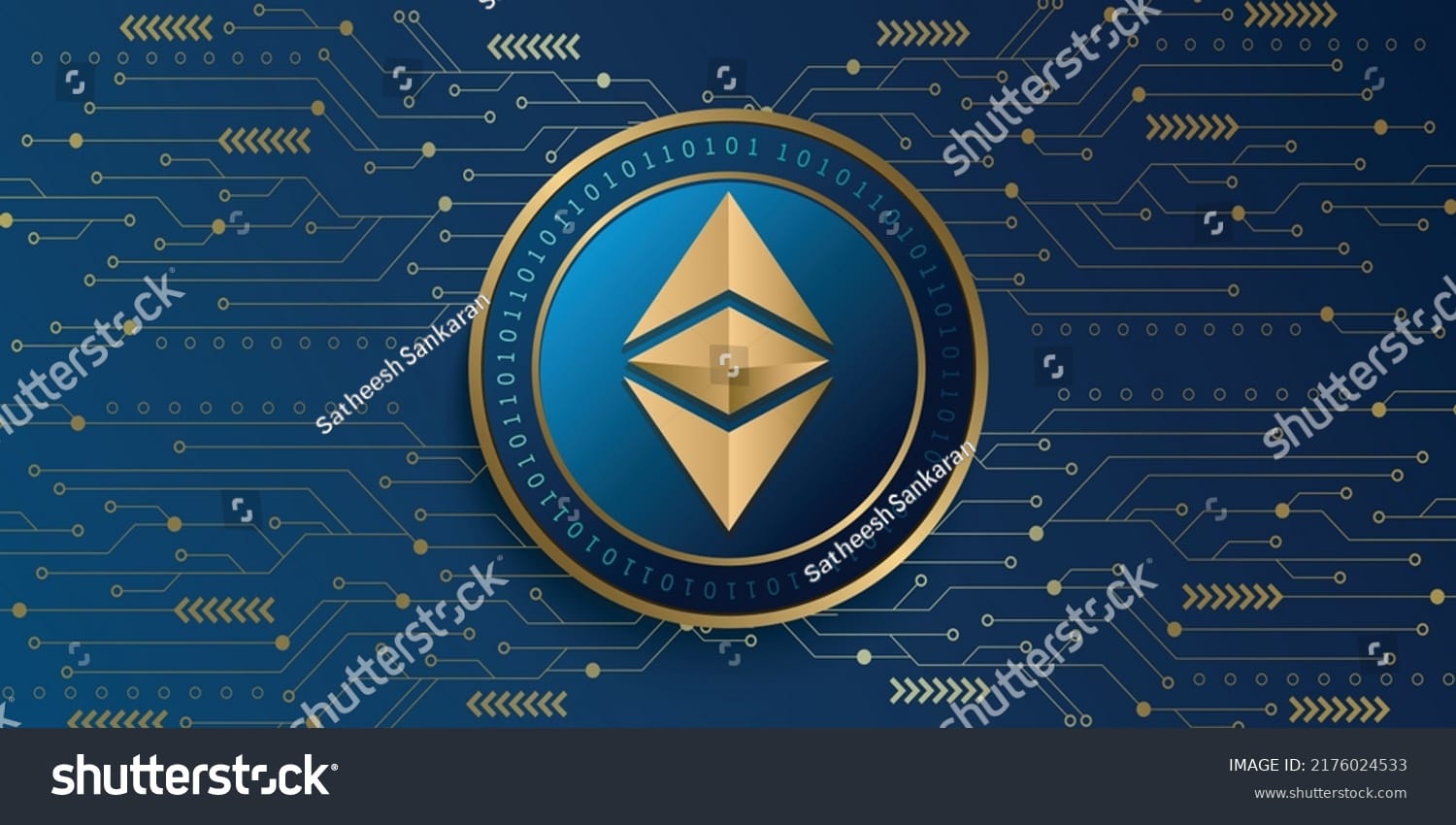 نماد اتریوم Ethereum - کد 2176024533