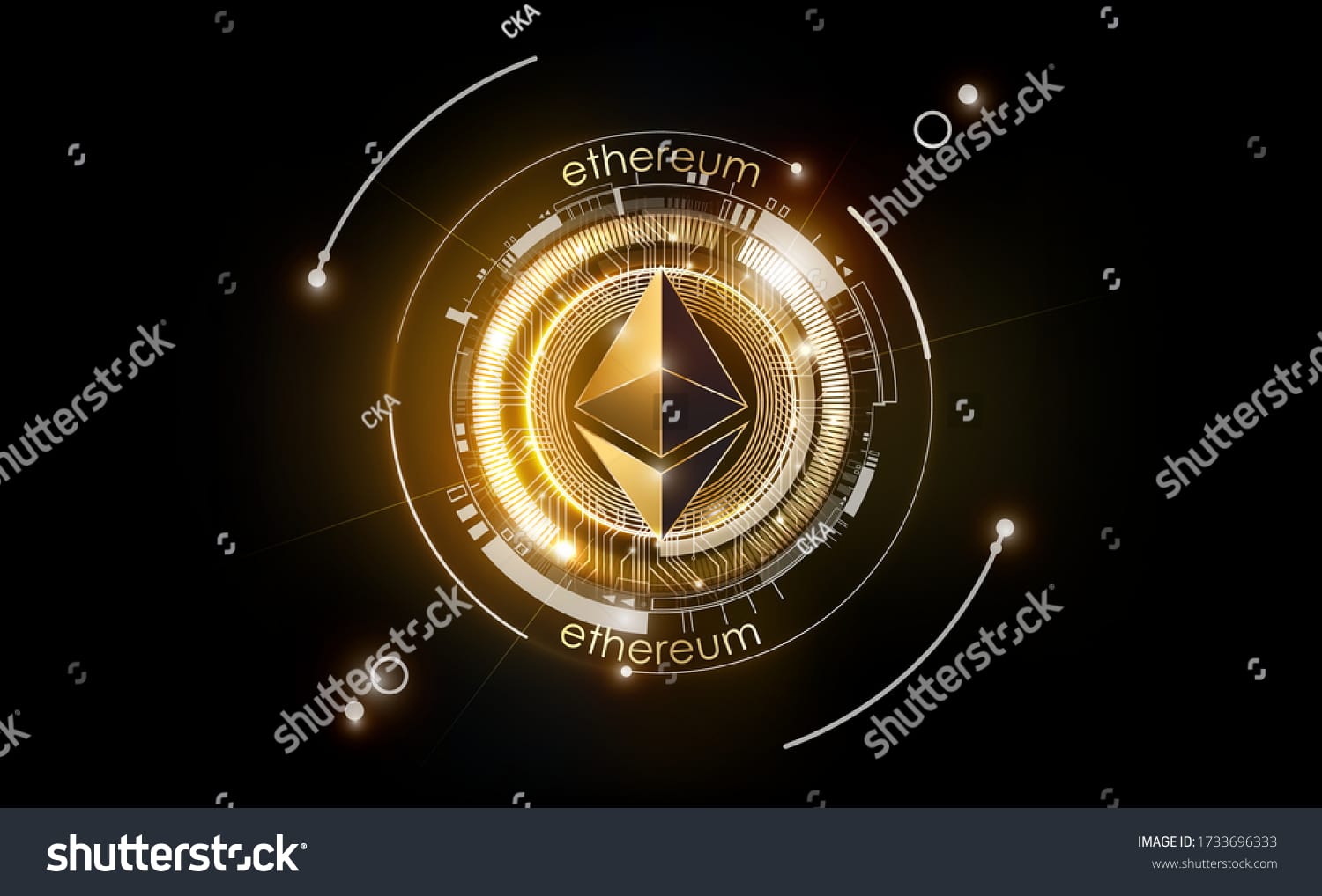 نماد اتریوم Ethereum - کد 1733696333