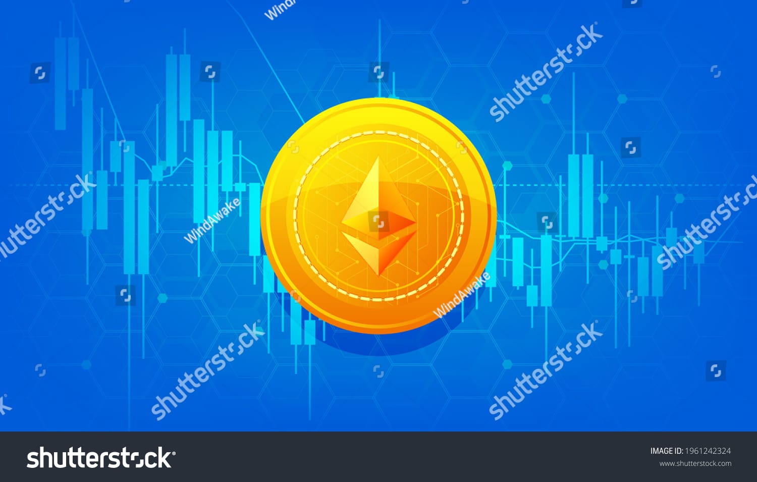 نماد اتریوم Ethereum - کد 1961242324