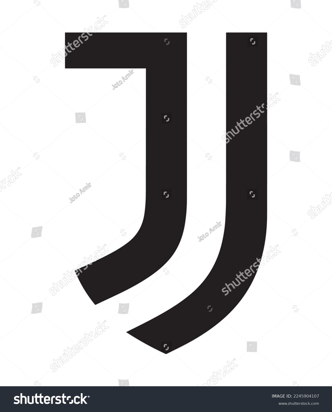 لوگو باشگاه یوونتوس Juventus - کد 2245904107