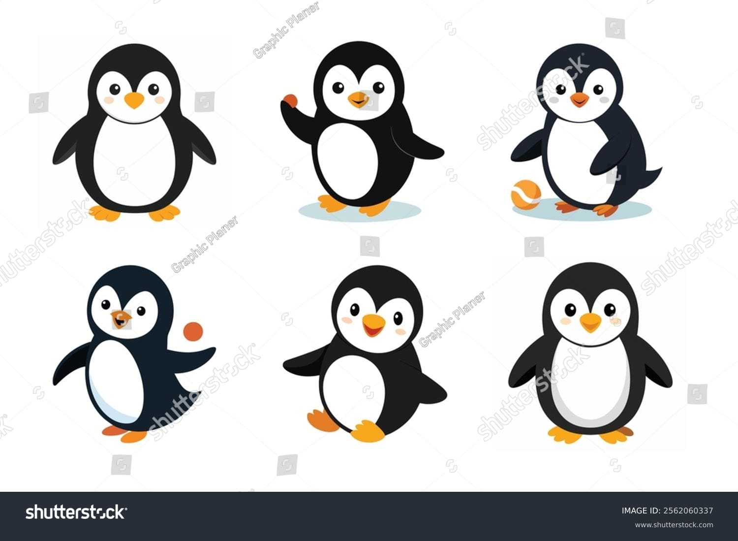 کارتون پنگوئن Pinguin Cartoon - کد 2562060337