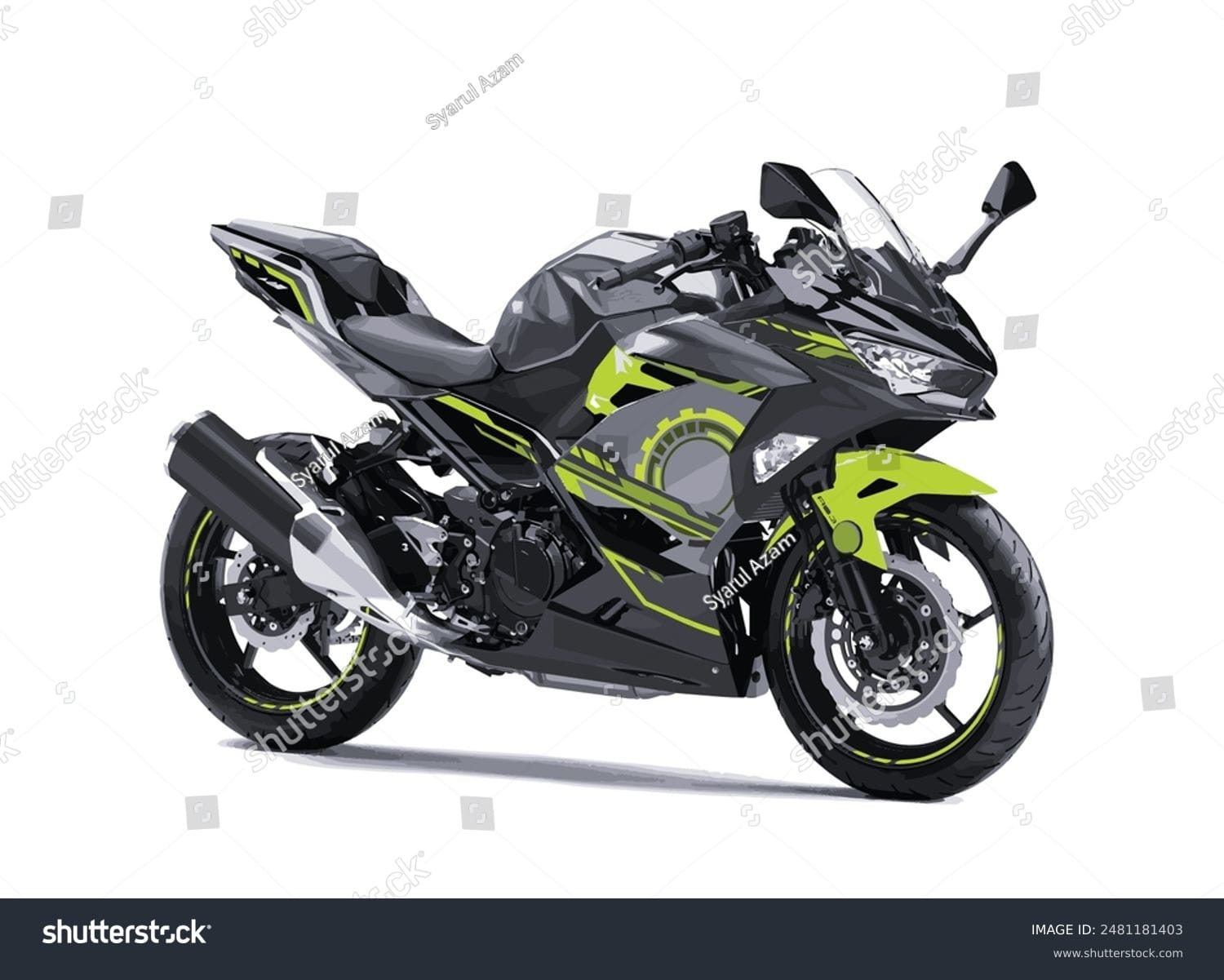 موتور کاوازاکی نینجا Kawazaki Ninja - کد 2481181403