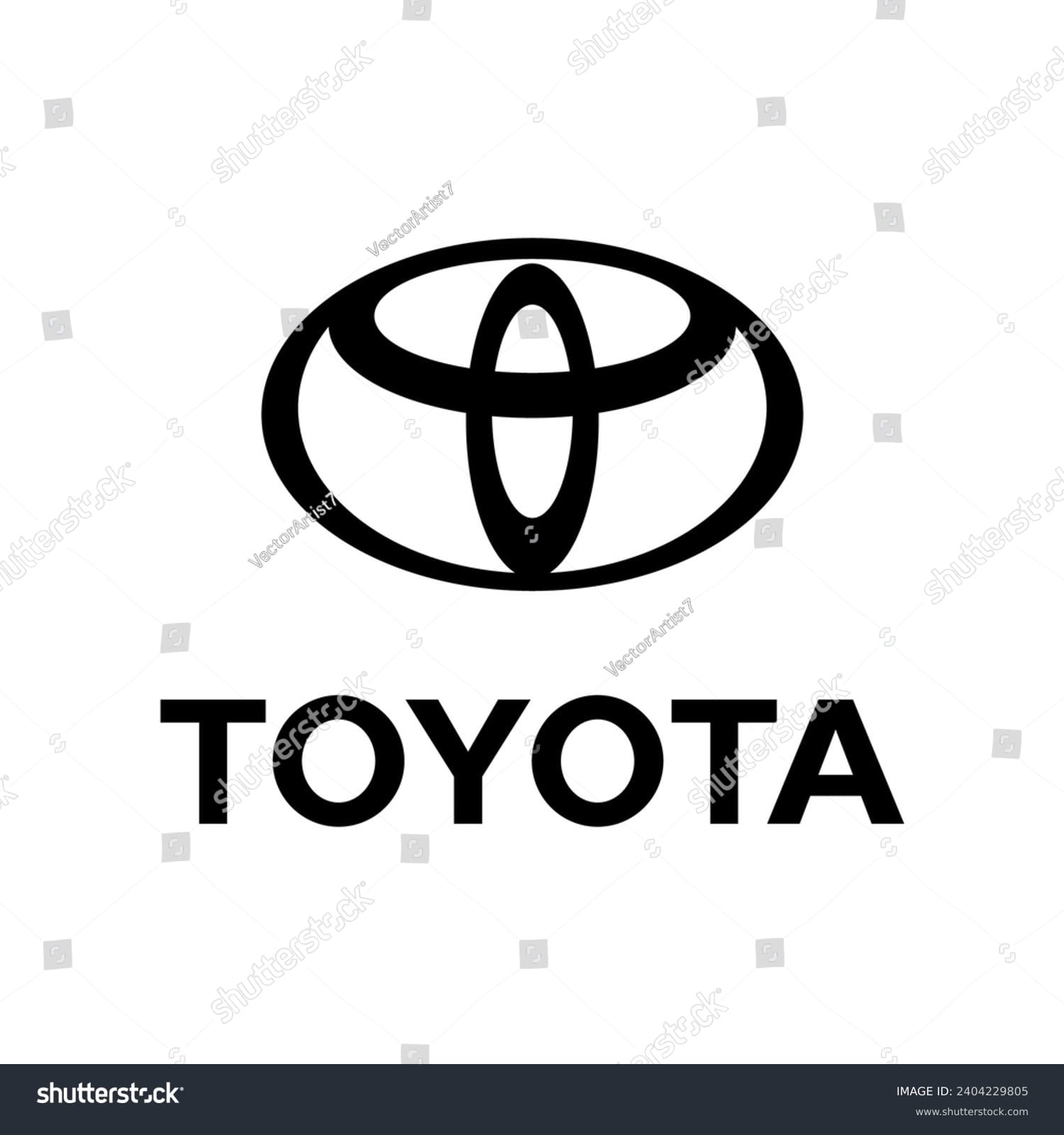 لوگو تویوتا Toyota - کد 2404229805