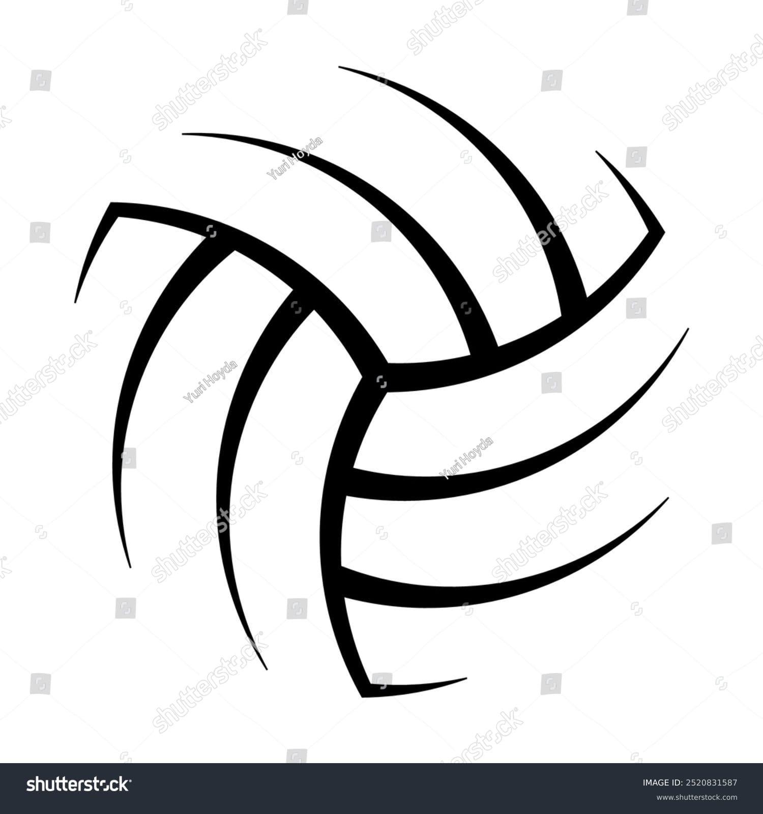توپ والیبال Volleyball Ball - کد 2520831587