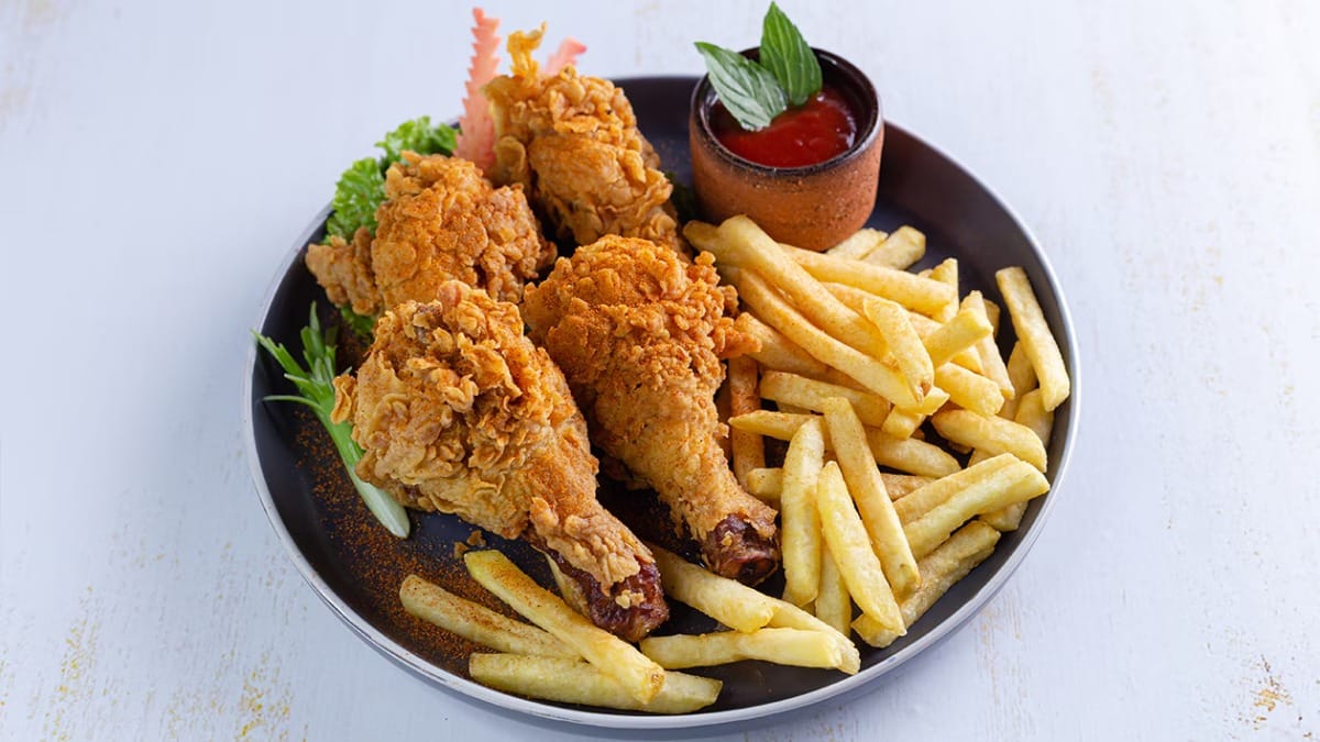 بهترین عکسهای مرغ سوخاری Fried Chicken باکیفیت برای چاپ