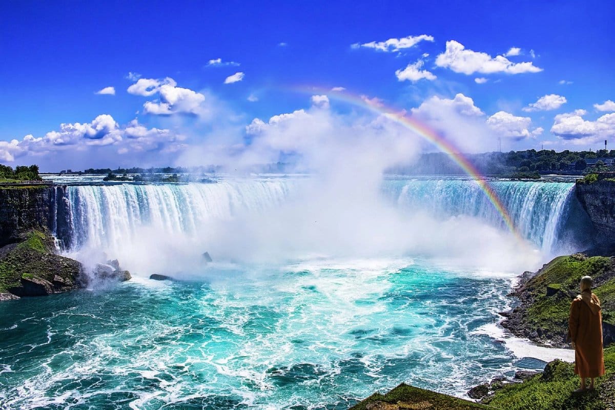 10عکس کیفیت از آبشار نیاگارا Niagara Falls برای چاپ روی انواع پرده