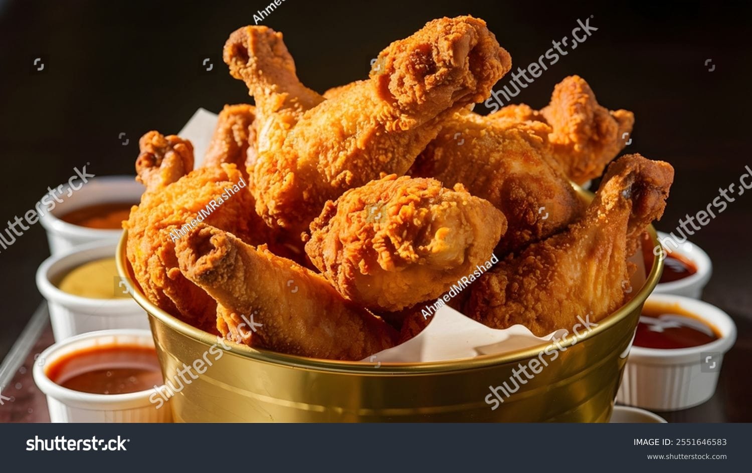 مرغ سوخاری Fried Chicken - کد 2551646583