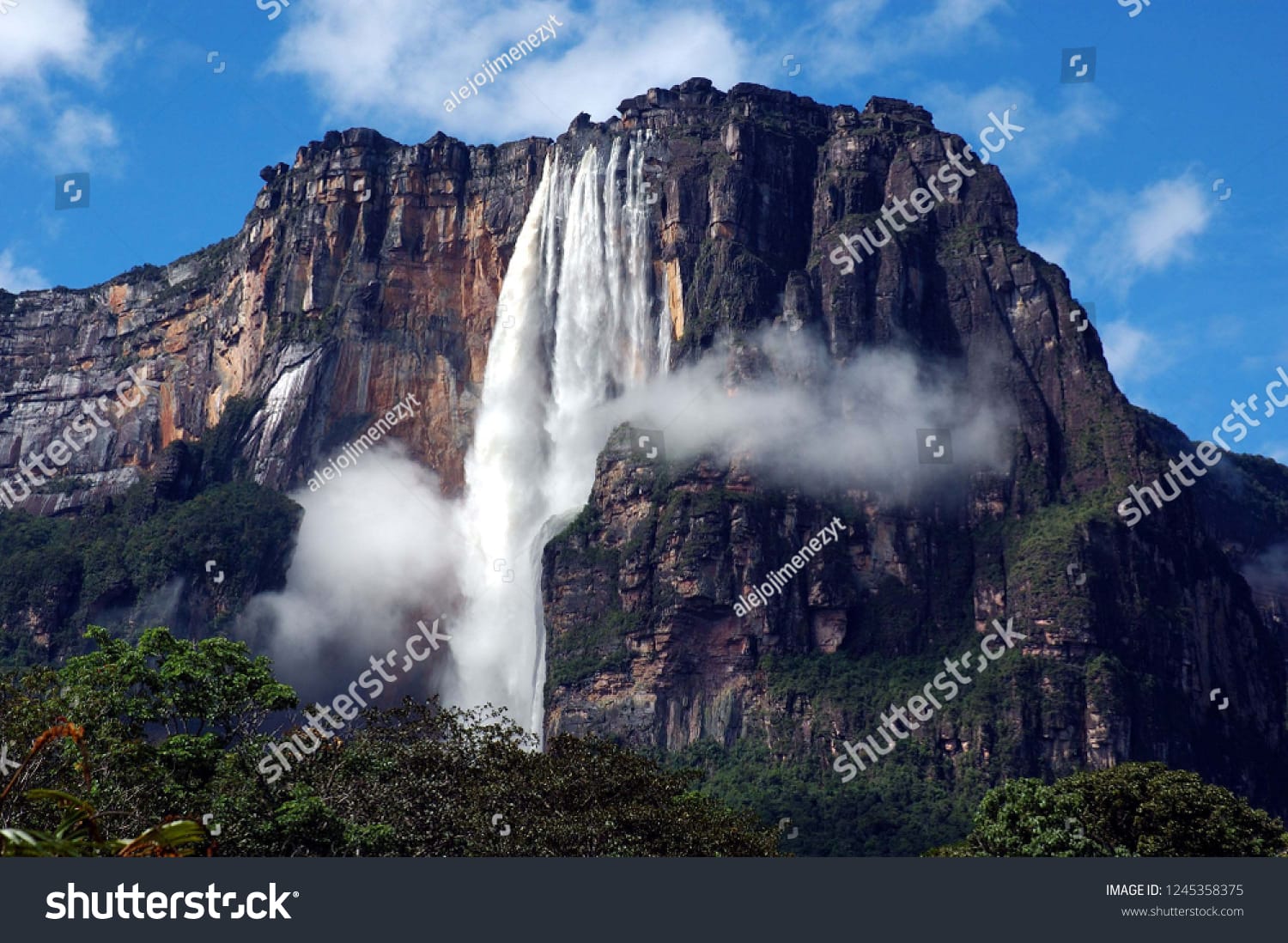 آبشار آنجل Angel Waterfall - کد 1245358375
