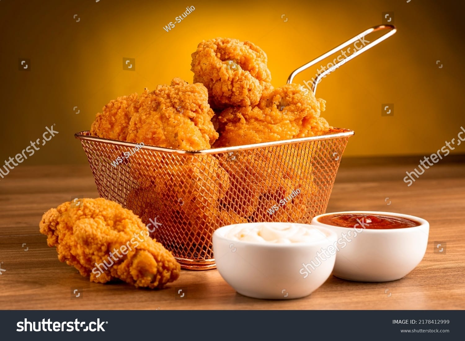 مرغ سوخاری Fried Chicken - کد 2178412999