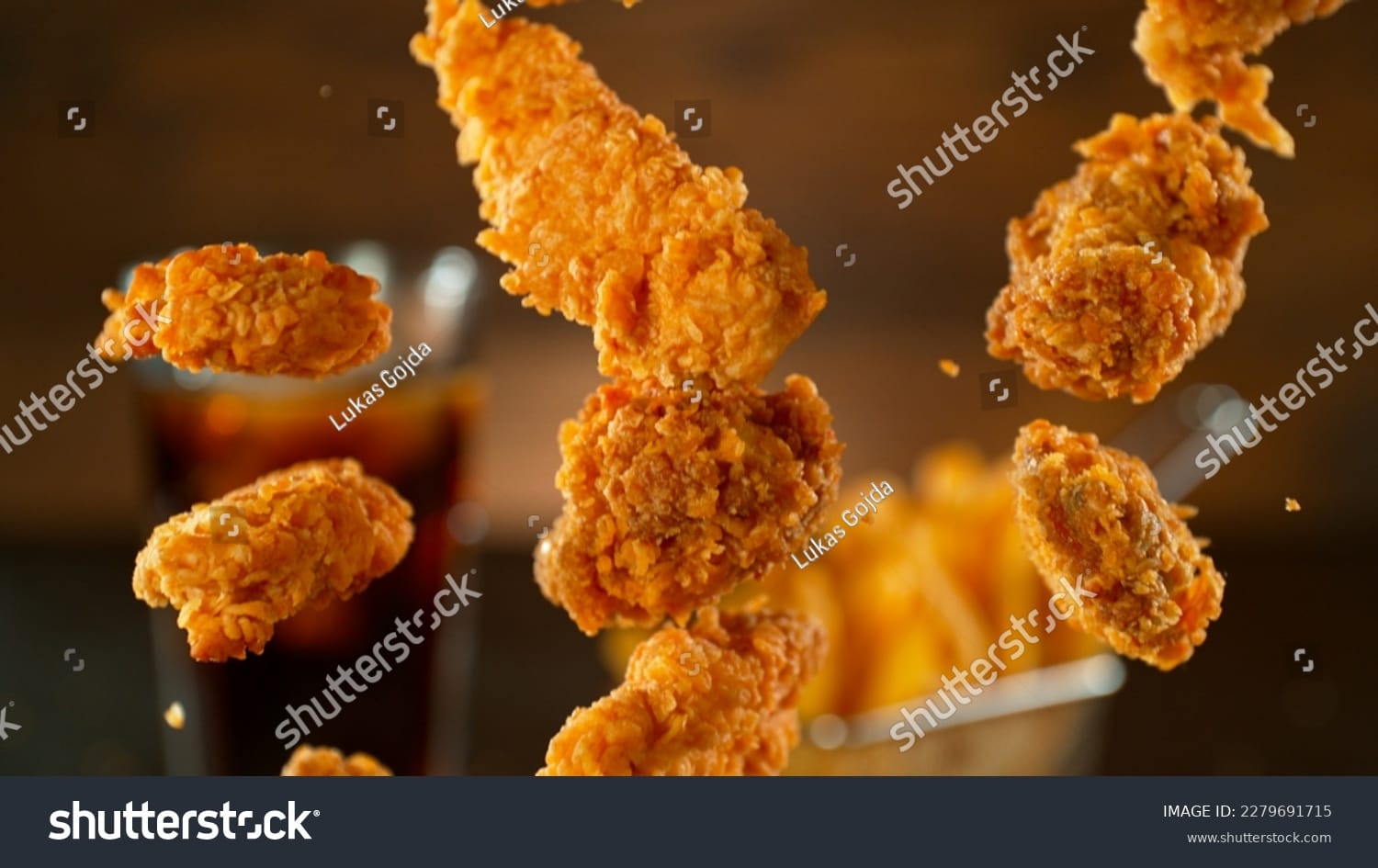 بال سوخاری Fried Chicken Wings - کد 2279691715