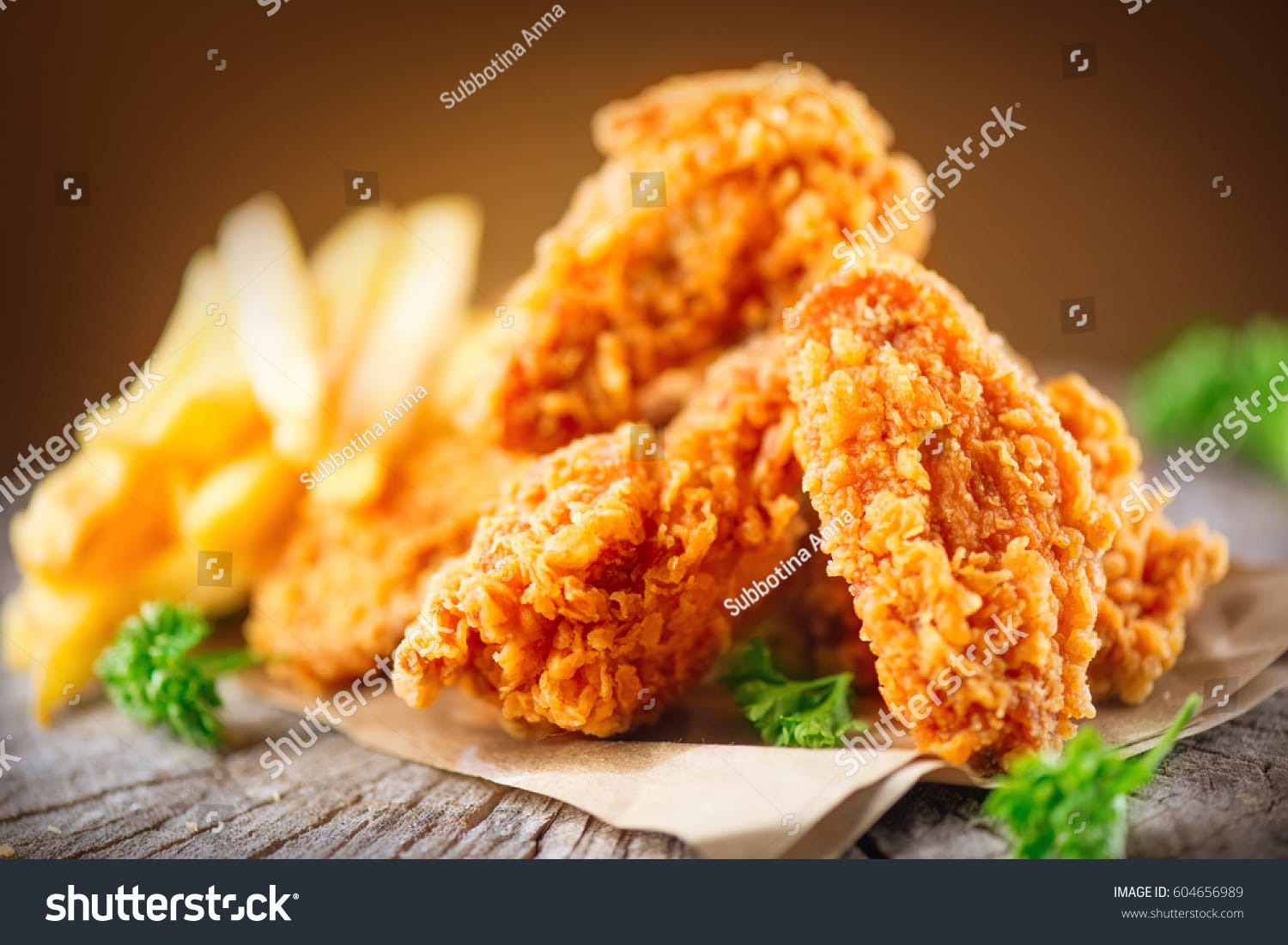 بال سوخاری Fried Chicken Wings - کد 604656989