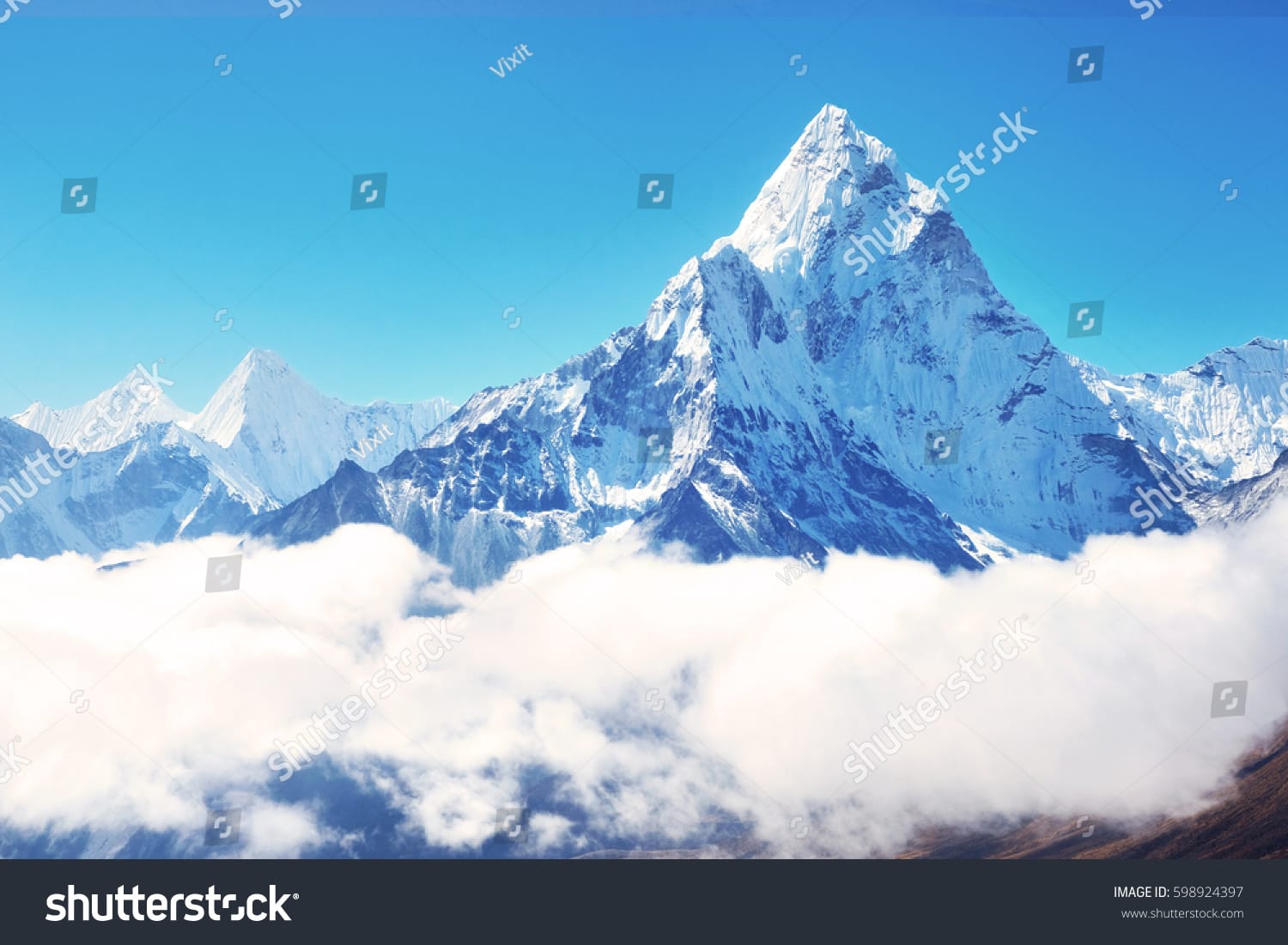 قله اورست Everest Peak - کد 598924397