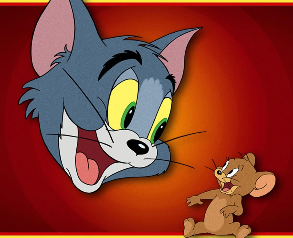 چاپ عکس تام و جری Tom&Jerry روی انواع پرده